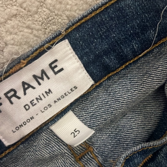 Frame Denim Le High Straight size 25 - Picture 3 of 4